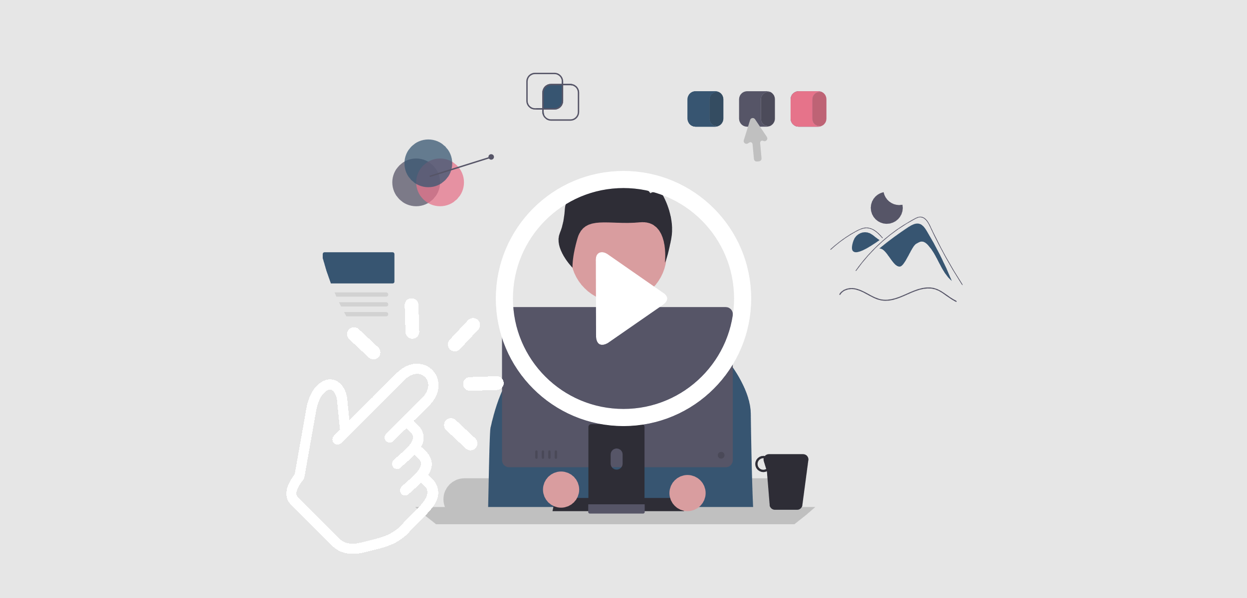 EIne grafische Darstellung eines Browsers mit Import und Export Einstellungen von visuellen Funktionen.