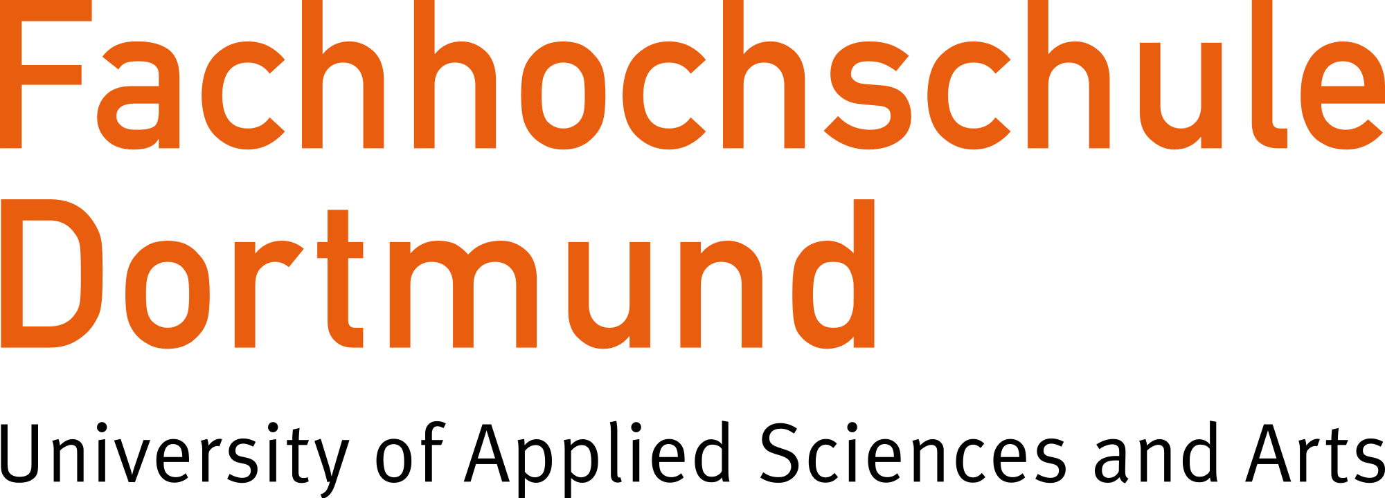Zu sehen ist das Logo der Fachhochschule Dortmund.